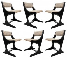 x 6 Dining Chairs by Carl Sasse for Casala